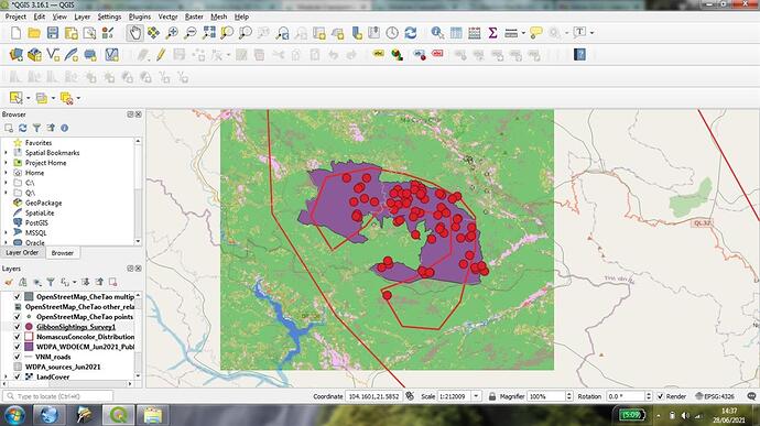 QGIS 3.16.2 assignment