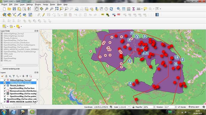 QGIS 3.16.3 assignment