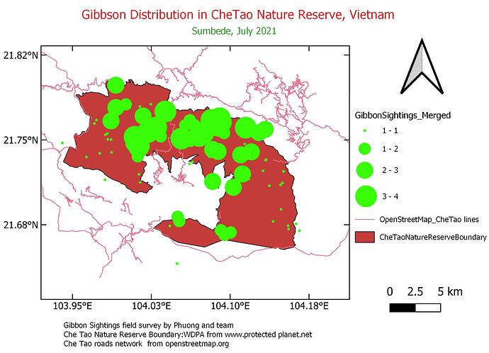 gibbon sightings