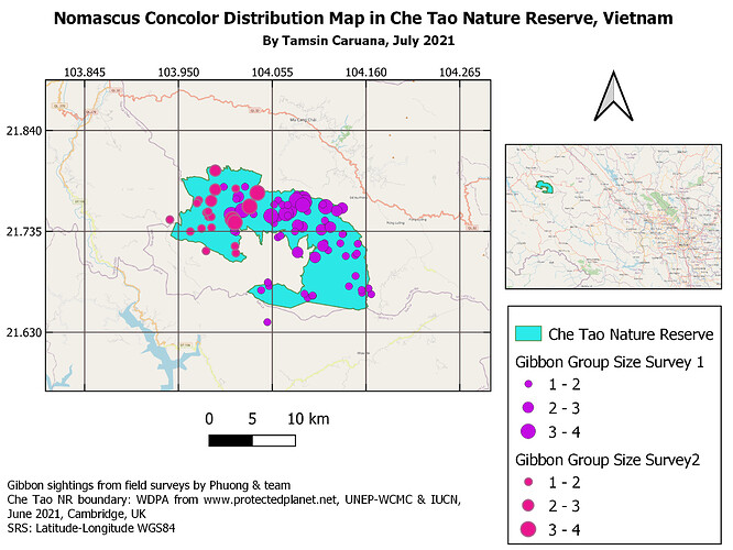 Nomascus Concolor Distribution FINAL MAP 1